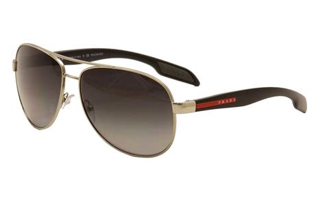 prada sunglasses men polarized sps 53p review|Prada Linea Rossa Lifestyle PS 53PS 1BC5W1 Steel Metal .